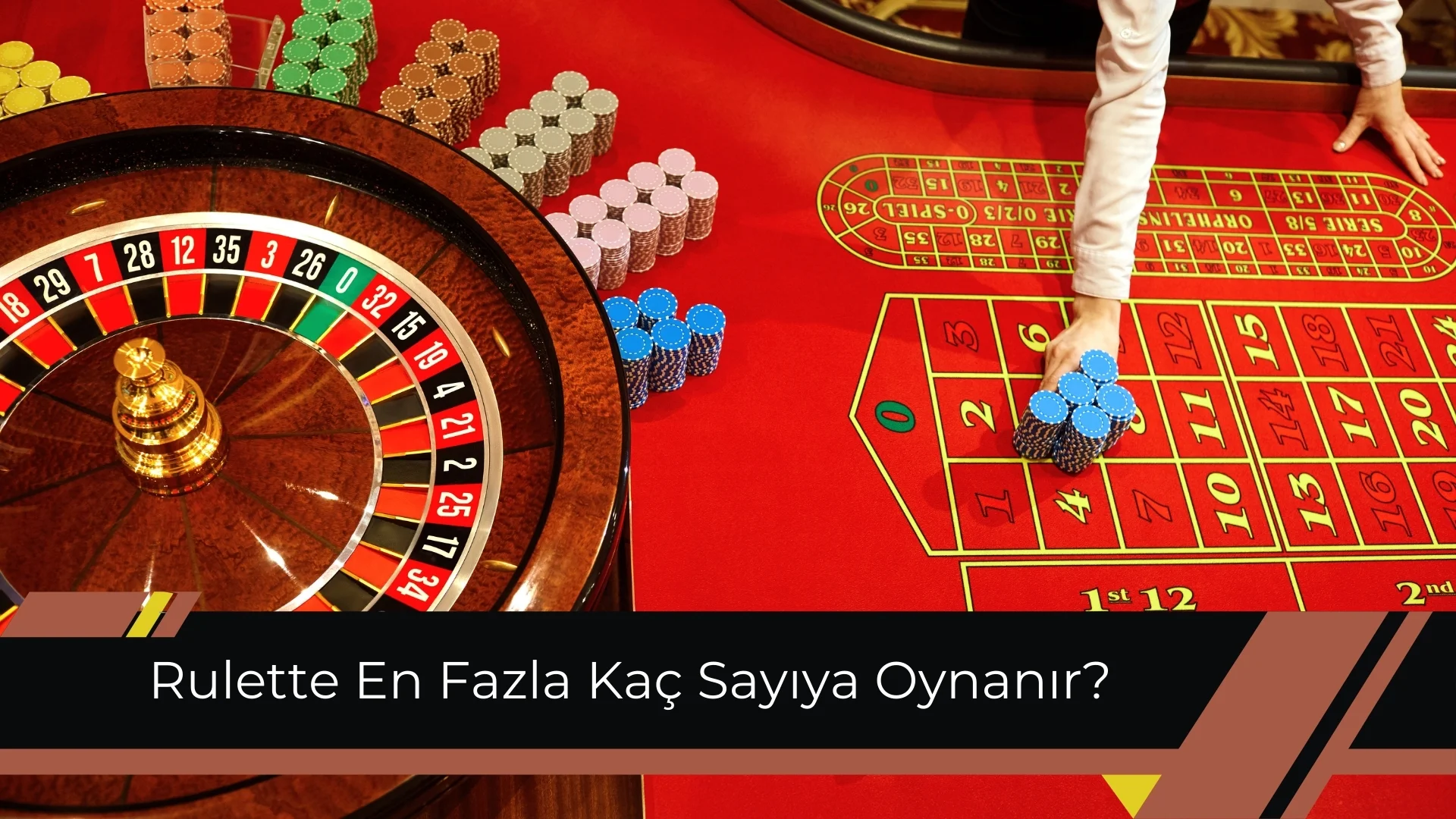Rulette en fazla kaç sayıya oynanır
