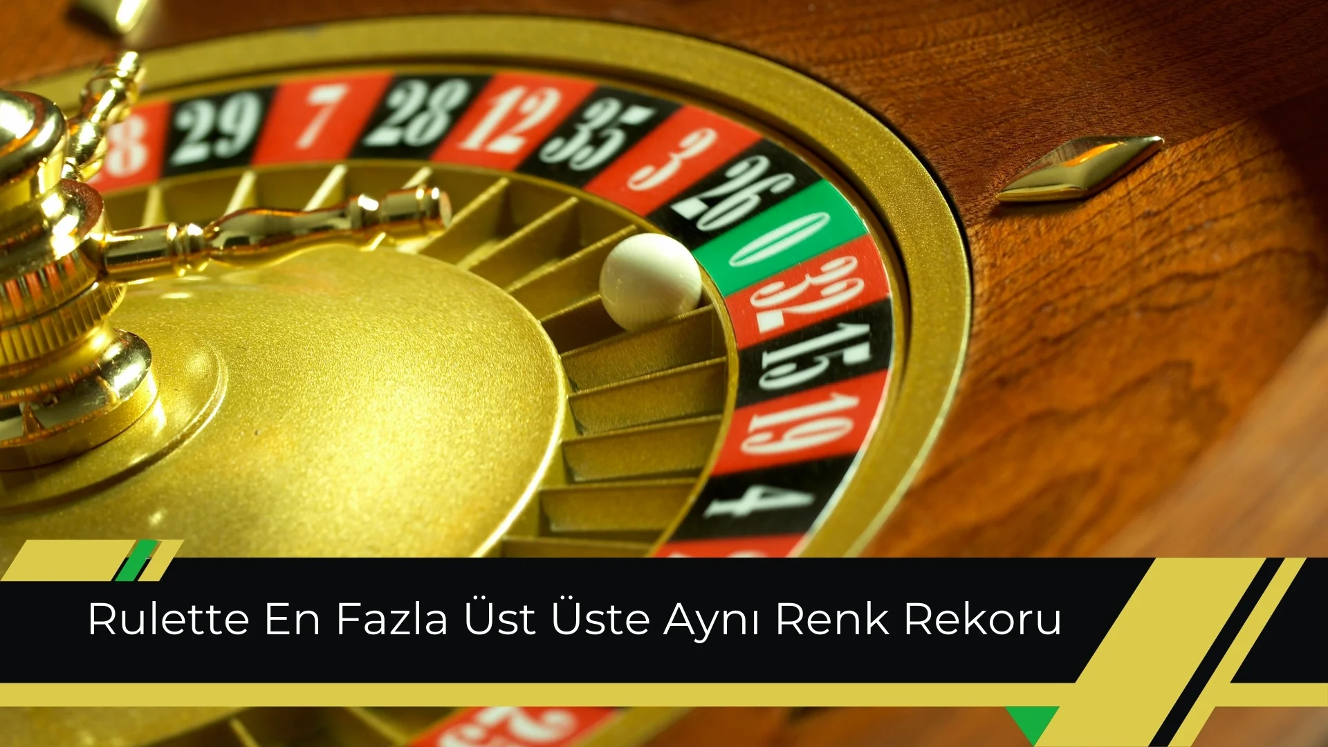 Rulette En Fazla Üst Üste Aynı Renk Rekoru
